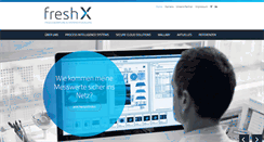Desktop Screenshot of freshx.de